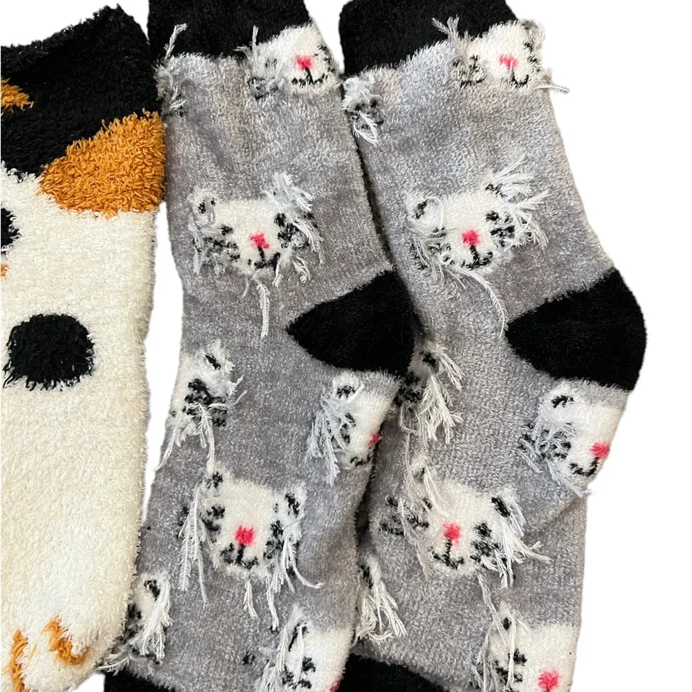 Set of 3 fuzzy socks